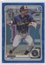 2020 Bowman Draft Chrome Blue Refractor /150 Zavier Warren #BD-97 0d9j