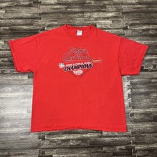 Vintage 2004 St. Louis Cardinals National League Champions Tshirt Red XL MLB VTG