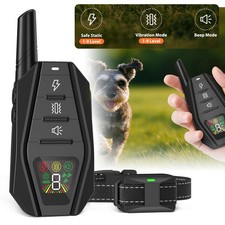 Dogs Training Collar 3300FT Remote Rechargeable Shock Dog Waterproof Trainer