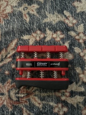 ProHands Gripmaster Hand Exerciser - Red (Medium Tension)