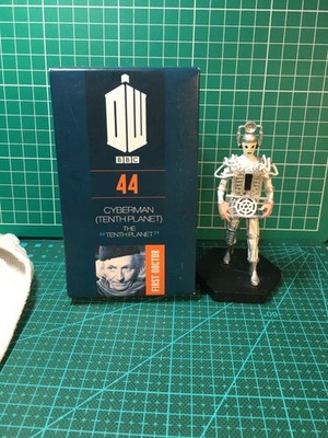 Eaglemoss Dr Who #44 Cyberman with box, in US