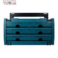 Makita P-84333 Makpac Type 3 Connector Stacking Case With 6 Drawers