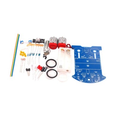 Line Following Robot DIY Robot Toy Smart Smart Car Soldering Project Kit for