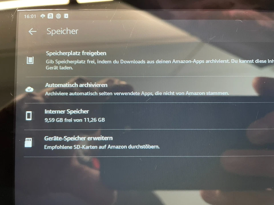 Amazon Fire 7 (9. Generation) 16GB, WLAN, 17,78 cm (7 Zoll) - Schwarz  - Bild 2 von 4