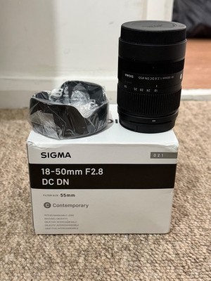 Sigma 18-50mm f2.8 DC DN - NIE BENUTZT