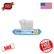 Hello Bello Toddler Flushable Wipes X-Large 42ct