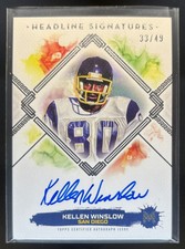 Kellen Winslow Cards, Rookie Card, Autographed Memorabilia Guide 7