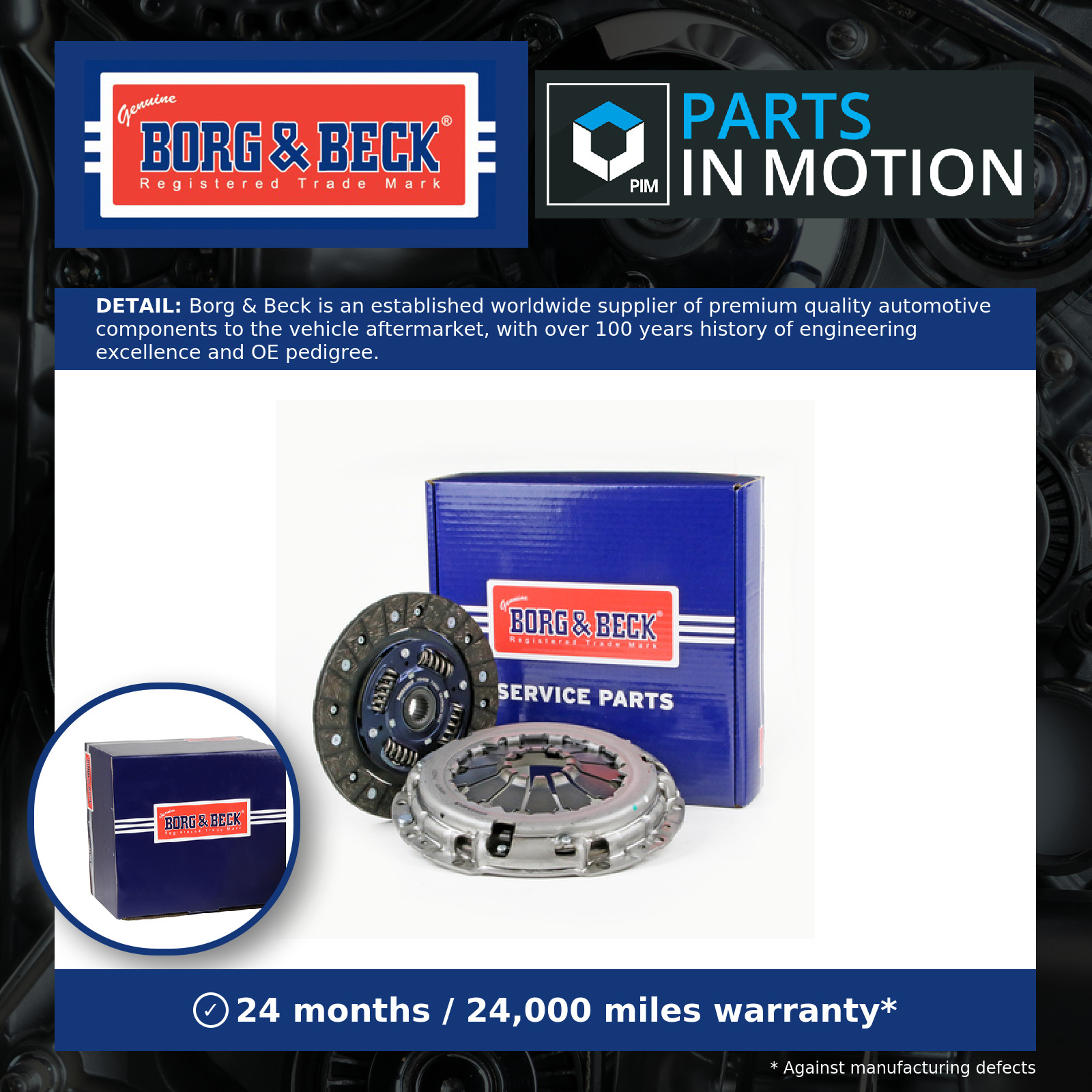 BORG & BECK Clutch Kit HK2564 - Image 8