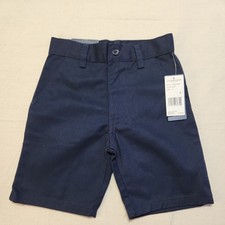 US Polo Assn Boys Uniform Shorts Size 5 Navy Blue
