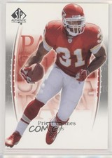 2003 SP Authentic Priest Holmes #35 et0