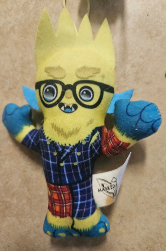 Lot of Various Small Plushie Soft Toys Keychains Shark Joe Gardner Inside Out 2 - Picture 6 of 7