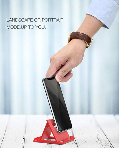 MoKo 2PCS Phone/Tablet Stand, Desktop Holder for 4-11" Device, Black + Red - Picture 6 of 9