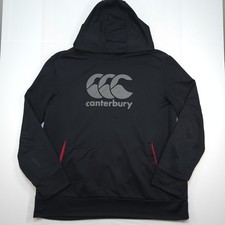 Canterbury Hoodie Mens Size 3XL Black Long Sleeve Pocket Canterbury Hoodie