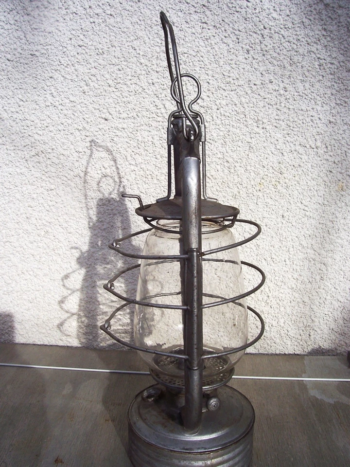 GRANDE LAMPE PETROLE TEMPETE - Photo 2/4