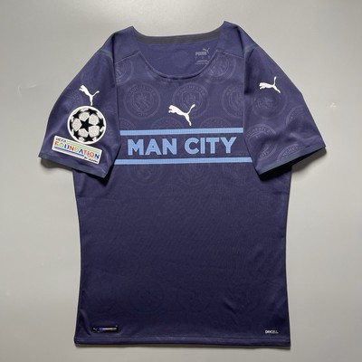 MANCHESTER CITY PUMA 2021/2022 SOCCER THIRD JERSEY #47 FODEN SIZE