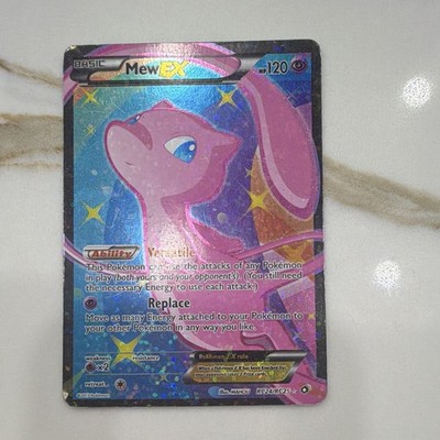 Pokemon Mew EX Full Art Holo Ultra Rare RC24/RC25 Legendary Treasures 2013 EN
