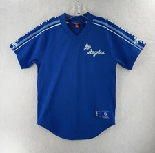 MITCHELL & NESS NBA HWC LOS ANGELES LAKERS BLUE MESH JERSEY SIZE S