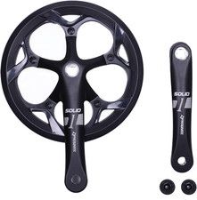 Guarnitura bici 130MM BCD 52T,165Mm/170Mm/172,5Mm/175Mm set braccio pedivella,ruota a