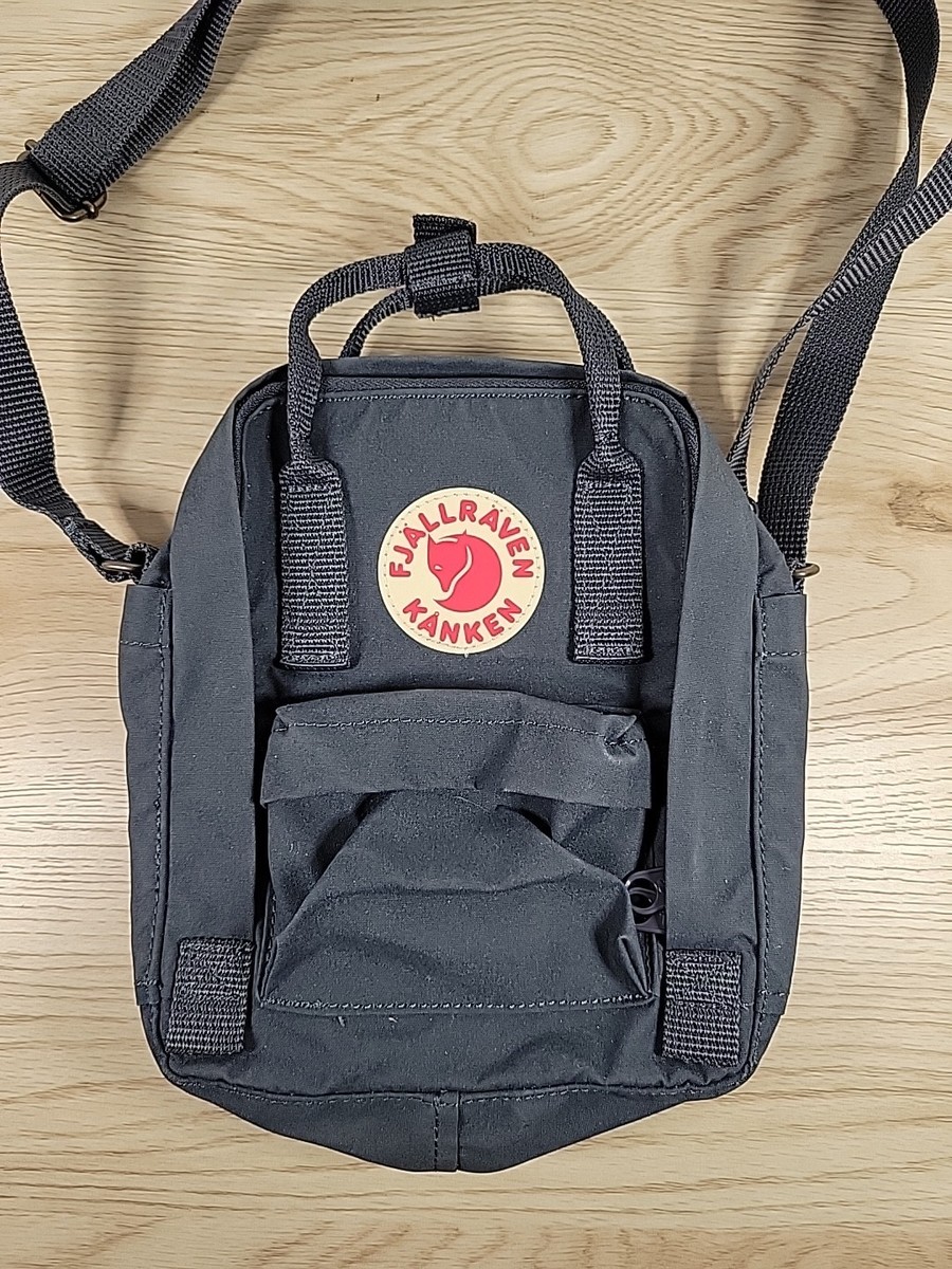 Fjallraven Kanken Sling Bag Crossbody Navy Blue Canvas | eBay