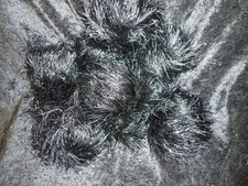 XXL Fransengarn schwarz 570g