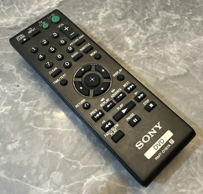Sony RMT-D197A DVD Remote Control DVPSR201P DVP-SR210 DVPSR210P (Original) [LN] 