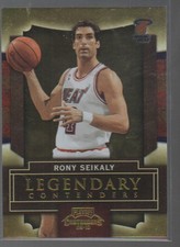 RONY SEIKALY 2009-10 PLAYOFF CONTENDERS LEGENDARY CONTENDERS GOLD #10  /100