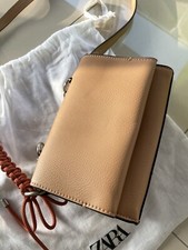 ZARA MINI BAG NUDE BEIGE/ SILBER HARDWARE ‼️