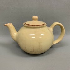 Mesa International Warner New Hampshire Hungary Yellow Tea Pot Signed 