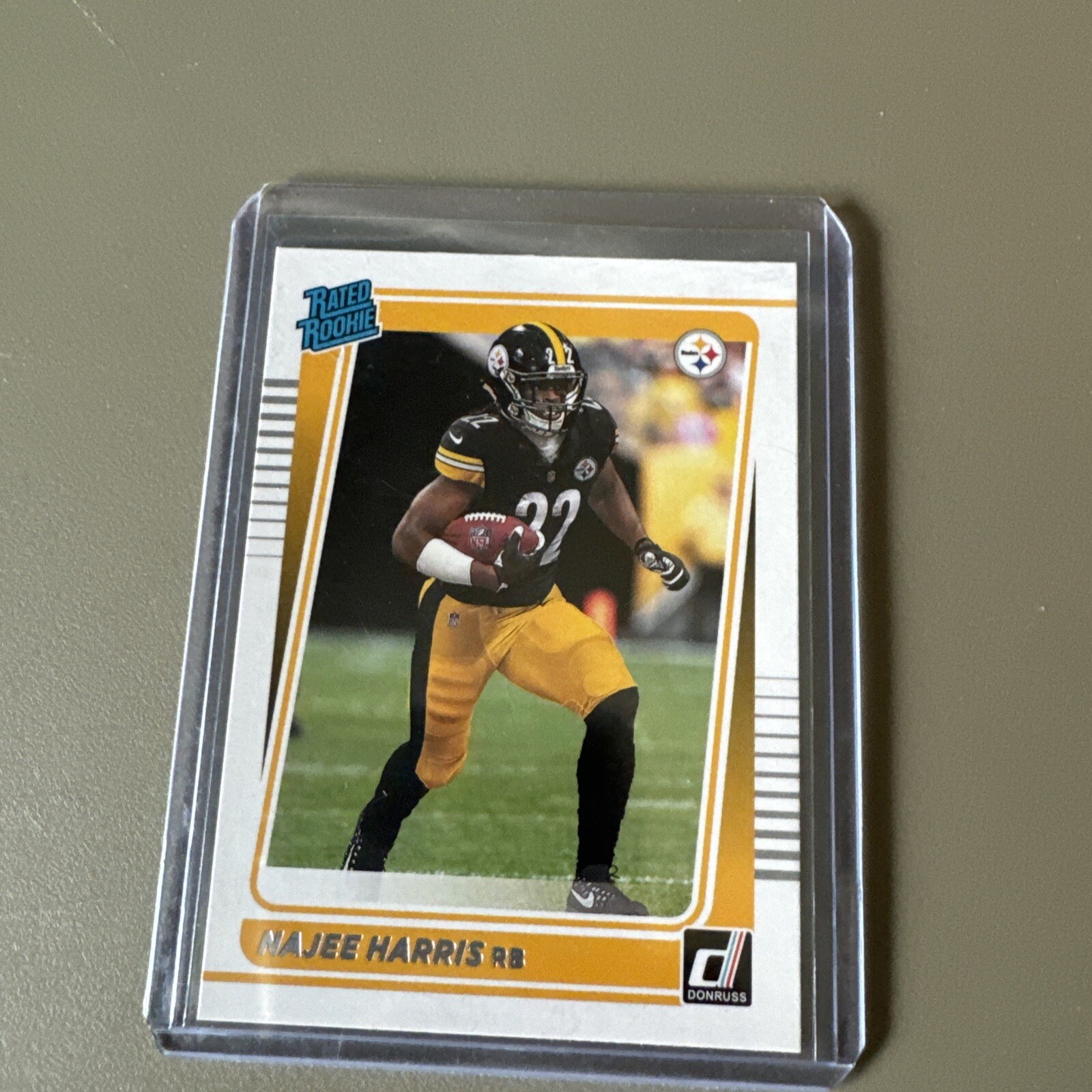 2021 Panini Donruss - Rated Rookie #259 Najee Harris (RC) Pittsburgh Steelers