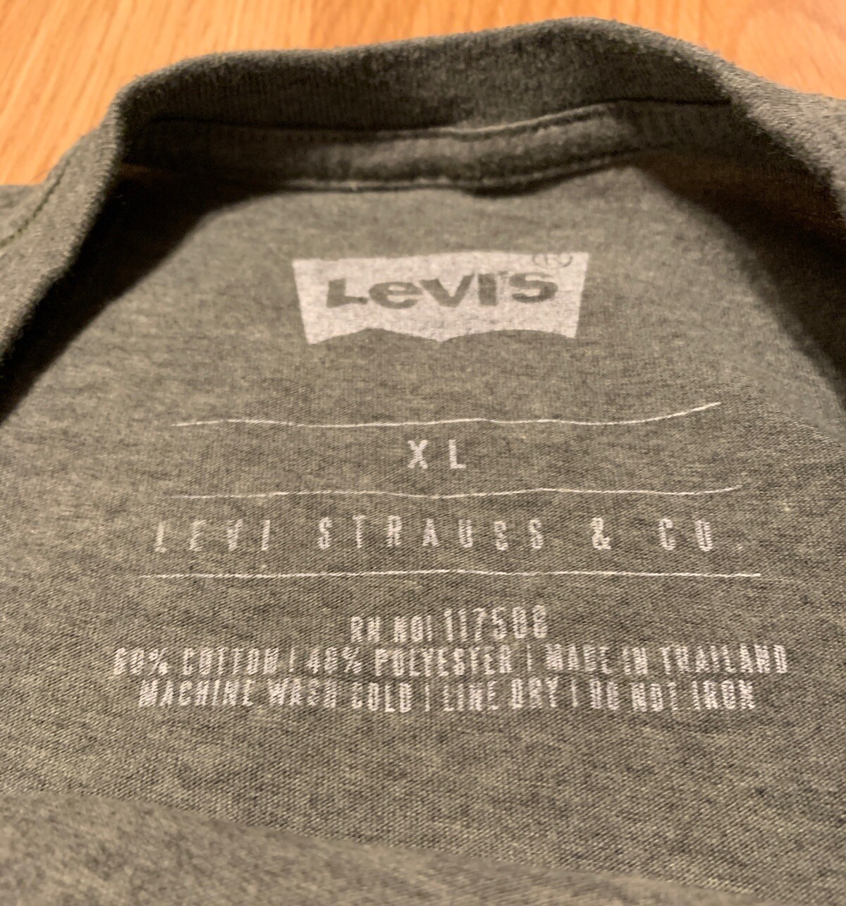 levis xl size