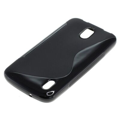 OTB TPU Case Handy Hülle Schutz Cover Bumper für Huawei Y625 S-Curve Schwarz Neu