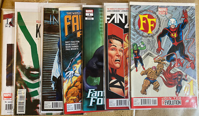 Fantastic Four #1 issues 8 set NM variants key Marvel Comics First ...