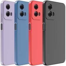 For Motorola Moto G 5G 2024 Liquid Silicone Soft Case Shockproof Durable Cover