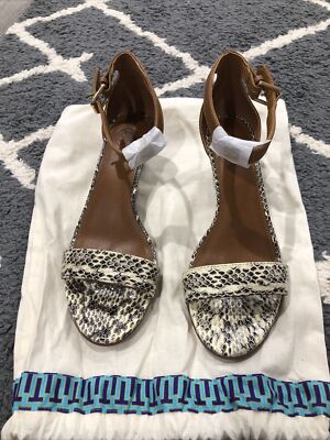 tory burch snake print sandals
