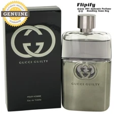 Gucci Guilty Pour Homme Cologne 3 oz / 1 oz / 1.7 oz / 5 oz EDT Spray for MEN