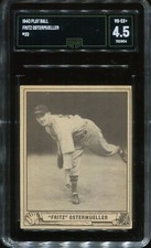 1940 Play Ball R335 #33 Fritz Ostermueller Boston Red Sox - GMA 4.5 VG/Ex+ 