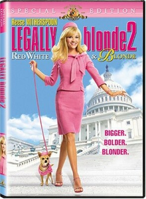 Legally Blonde 2: Red, White and Blonde (DVD, 2003)#641