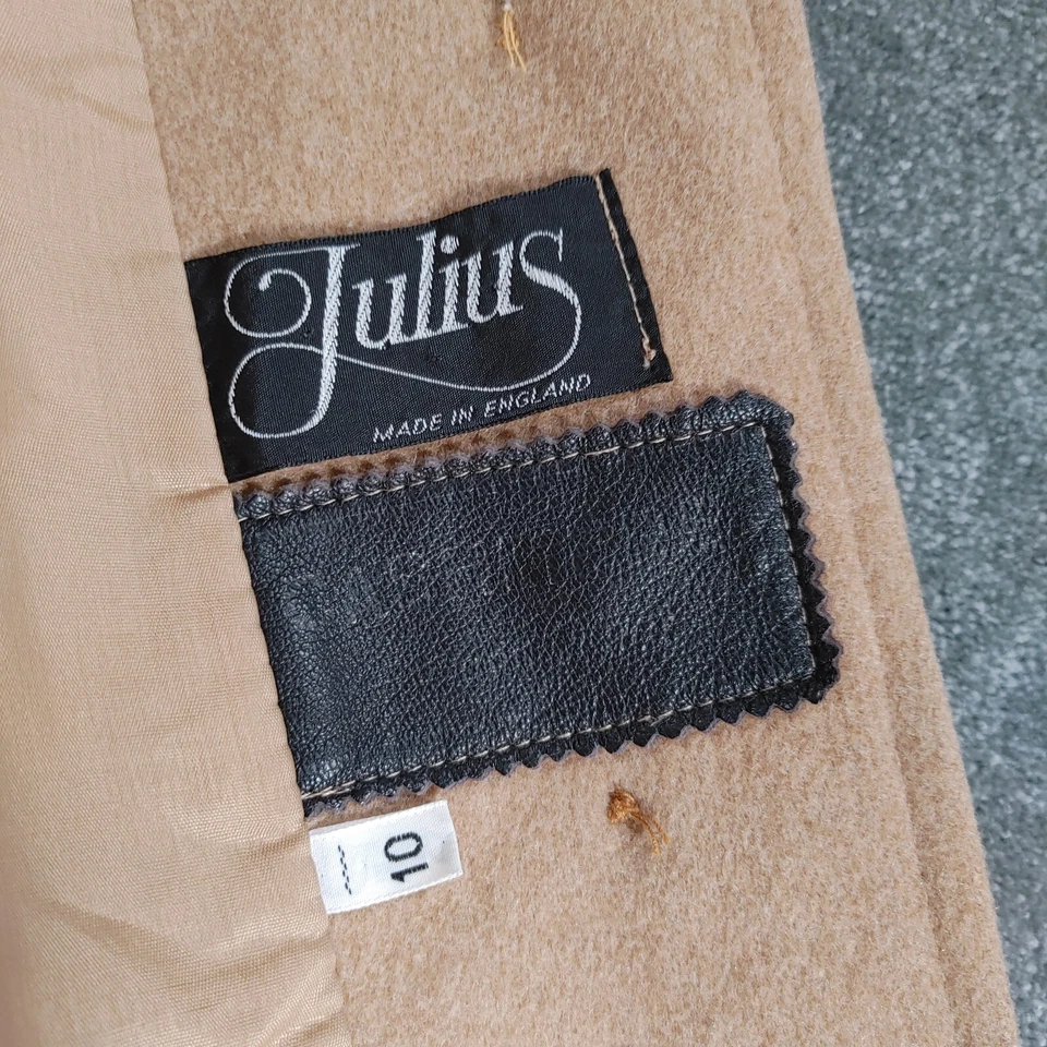 Gabardina Julius para mujer Reino Unido 10 beige mezcla de lana y cachemir Foto 3 de 4