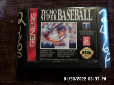 Tecmo Super Baseball (Sega Genesis)