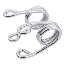 2'' Chrome Scissor Solo Seat Springs Fit for Harley Sportster 883 1200 Chopper