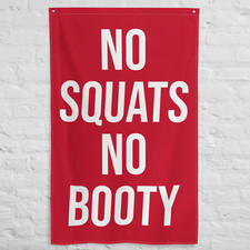 Custom Gym Flag - Workout Motivation Tapestry