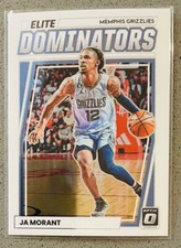 2022-23 Panini Donruss Optic Basketball NBA #5 Ja Morant Elite Dominators Insert