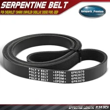 81.54" Serpentine Belt for Cadillac Ford Taurus Jeep Mercury Sable Nissan Dodge