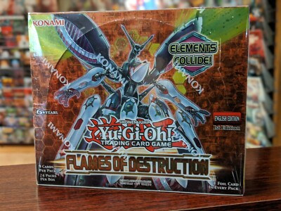 yugioh flames of destruction booster box Amazon.com: KONAMI YU-GI-OH CCG: Booster Box: Legacy of Destruction : Toys  & Games main image 0