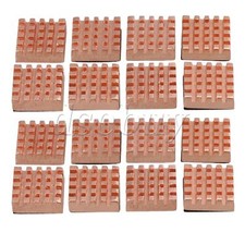 16 Pieces Memory Heat Sink Laptop Computer Heatsink 1.3x1x0.5cm Heatsink