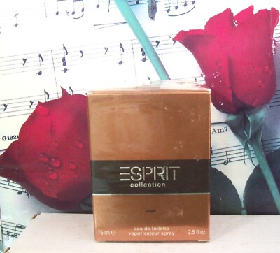 Esprit Collection Man By Coty EDT Spray 2.5 FL. OZ. Sealed Box.