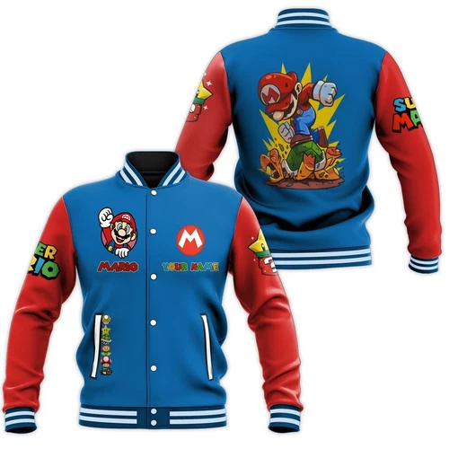 Super Mario Baseball JacketSuper Mario Baseball Jacket