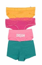 Victoria  s Secret Panties Mixed Lot Of 4 Hipster Cheeky Shortie Medium