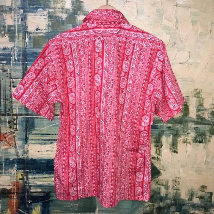 Christian Dior Short Sleeve Button Down Shirt mens size M Christian Dior Short Sleeve Button Down Shirt mens size M