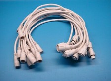  15 4PLEDWP- WHT 4-PIN M-F 1.5 FT WATERPROOF LED EXTENSION CABLE LOT